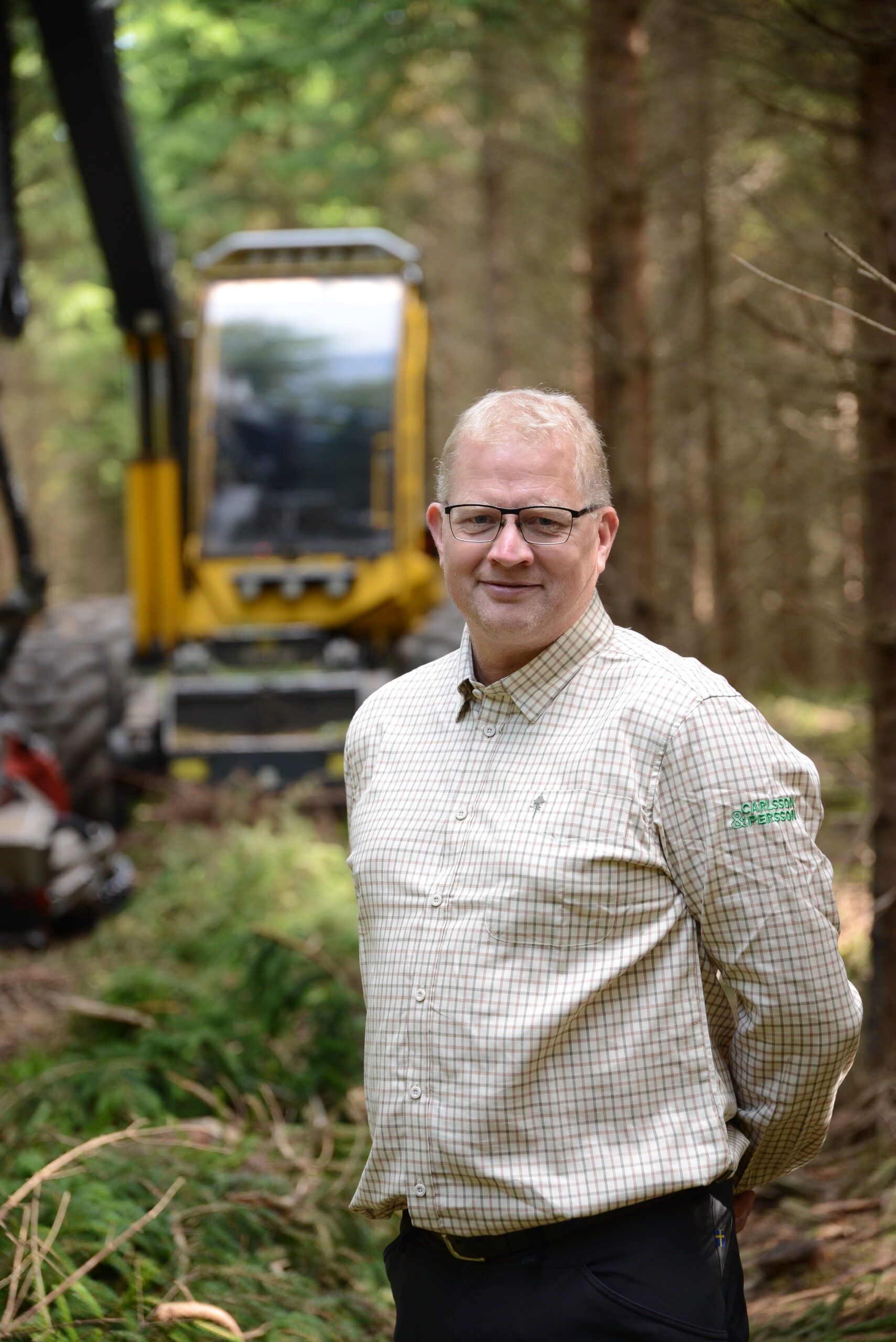 Virkesköpare Bengt Larsson